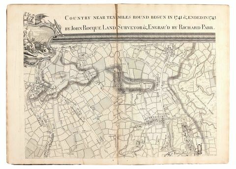 लॉट 207 - लंदन वेस्टमिंस्टर का नक्शा - सोथबी