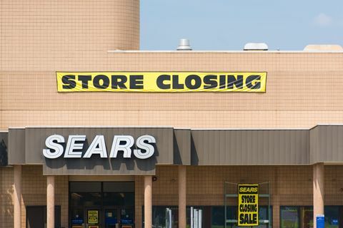 Sears स्टोर बंद करना