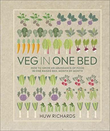 एक बिस्तर में सब्जियां: एक ऊंचे बिस्तर में महीने दर महीने प्रचुर मात्रा में भोजन कैसे उगाएं