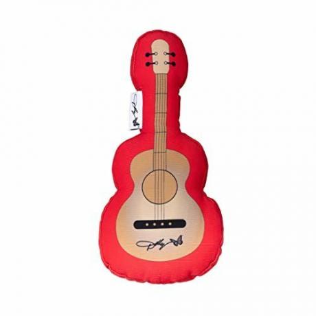 लाल डॉली का गिटार खिलौना 